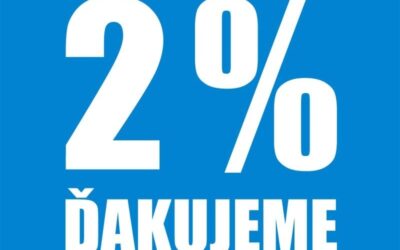 Informácia pre ľudí, ktorí by nám boli ochotní venovať 2 % z daní